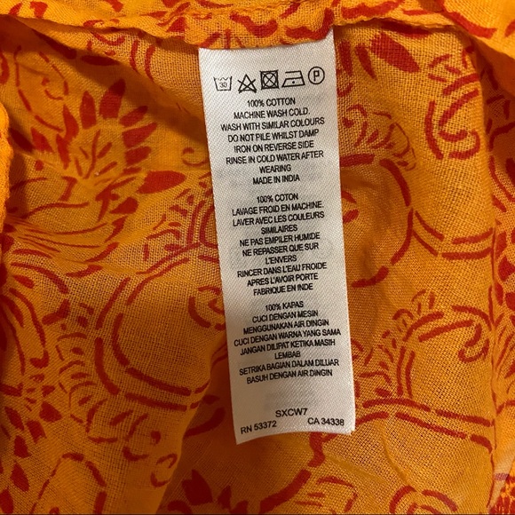 Semi-sheer Cover-Up W/Pockets FRENCH CONNECTION, Small - Picture 4 of 5